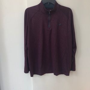 Maroon Under Armour top